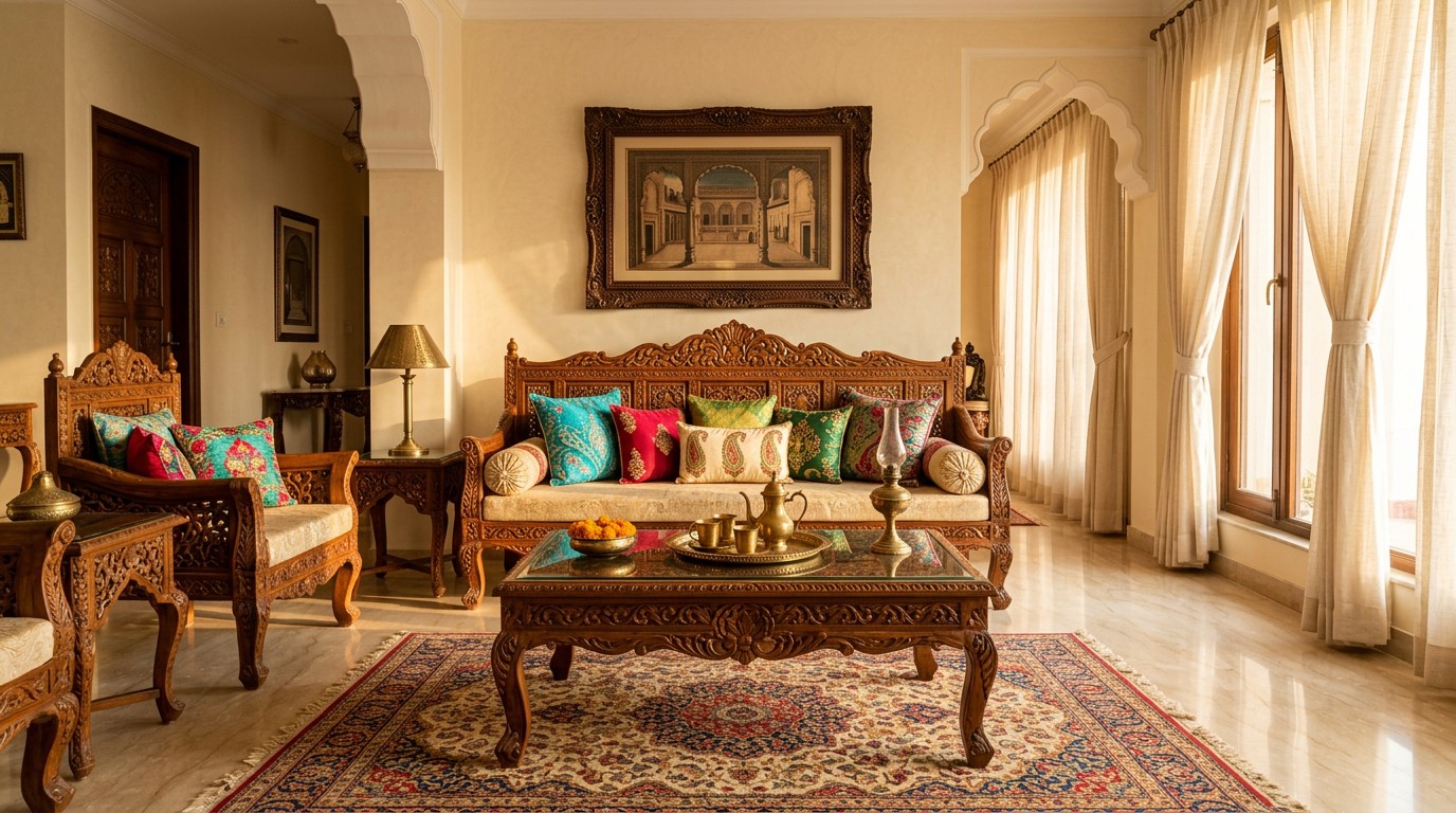living room decor indian - 18 Living Room Decor Indian Worth Trying