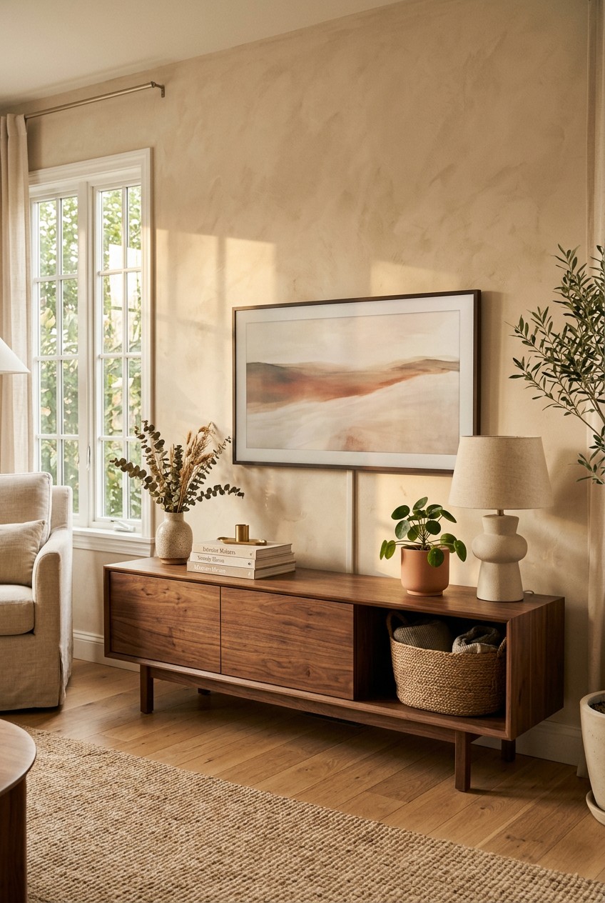 tv stand decor living room - 15 TV Stand Decor Living Room for Every Budget