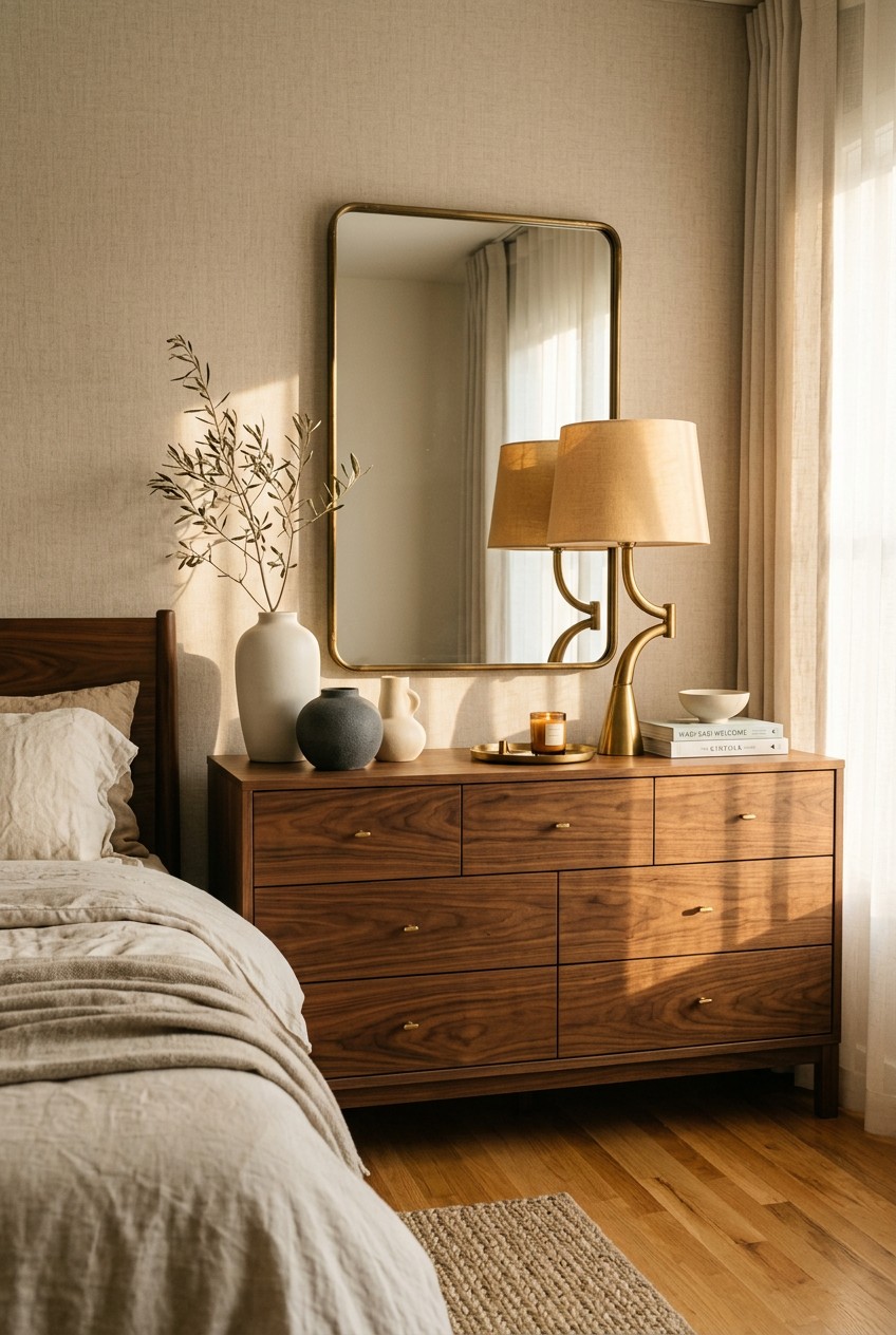 bedroom dresser decor - 19 Bedroom Dresser Decor That Actually Work