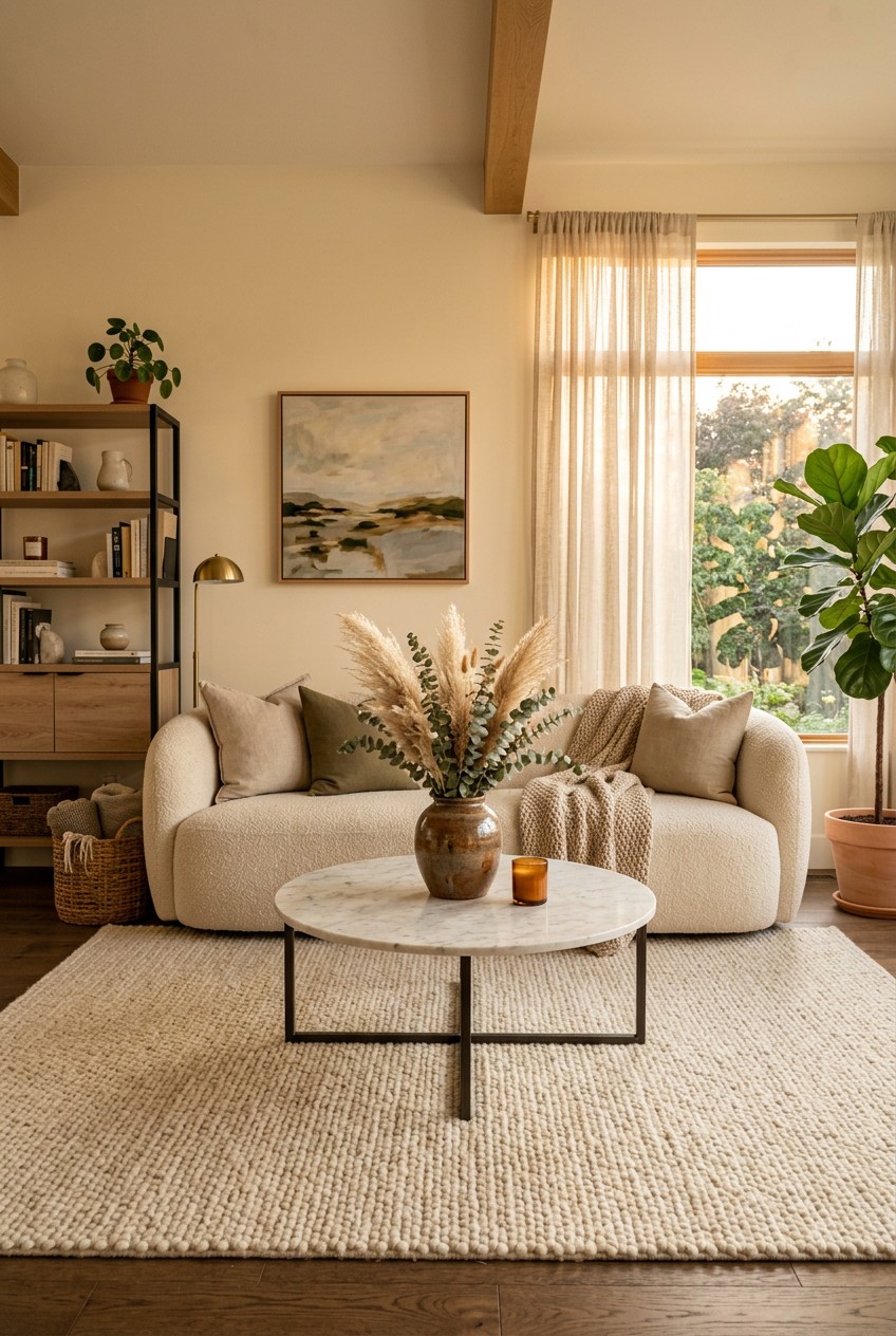 living room cozy - 20 Cozy Living Room Worth Trying