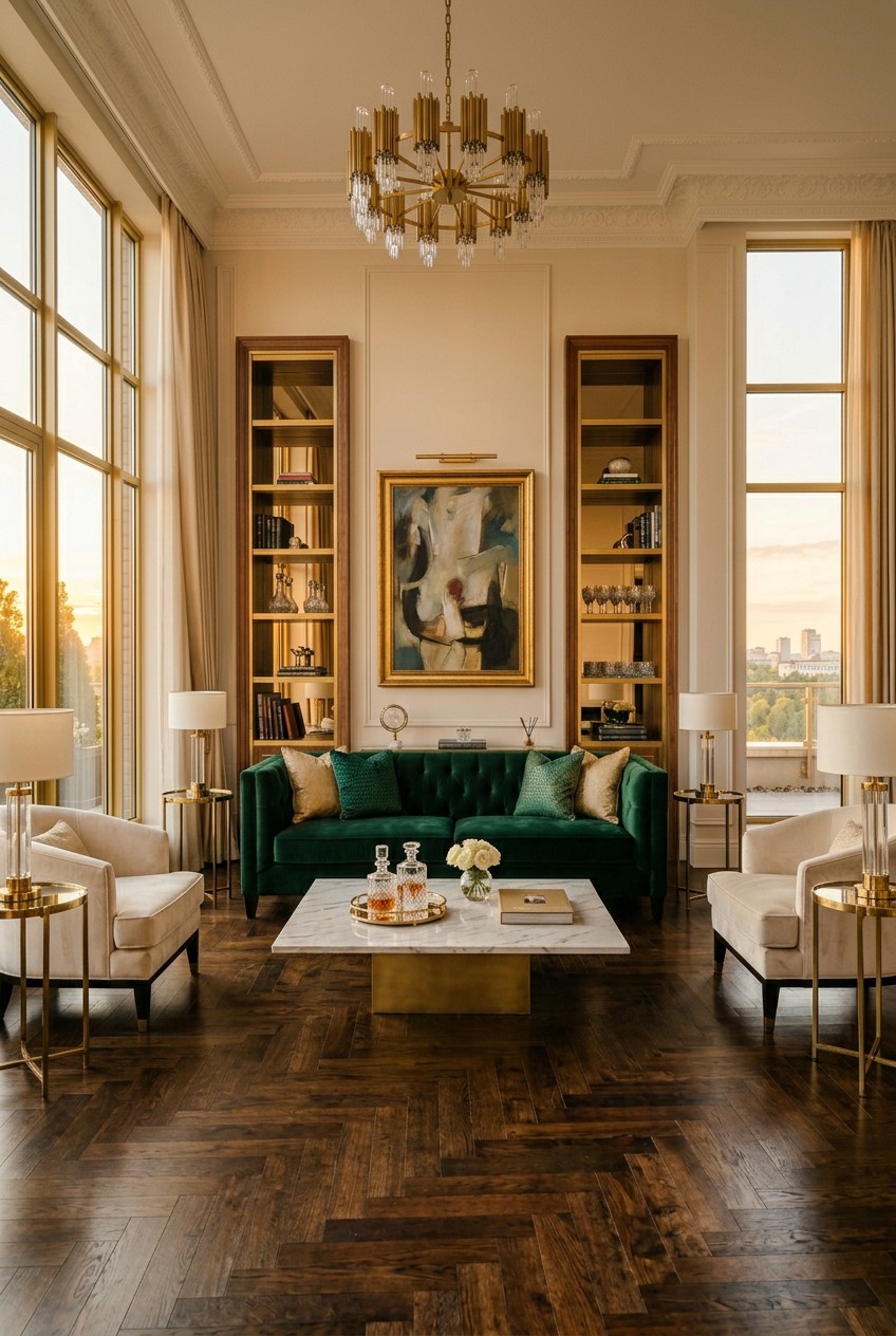 glam living room decor - 15 Glam Living Room Decor You Need to See