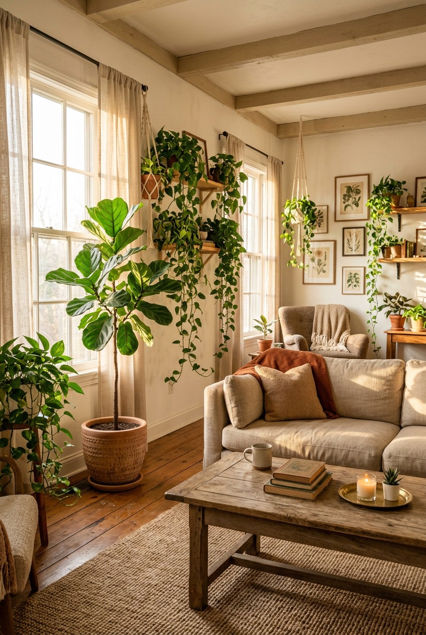 living room plants decor - 17 Living Room Plants Decor You Need to See