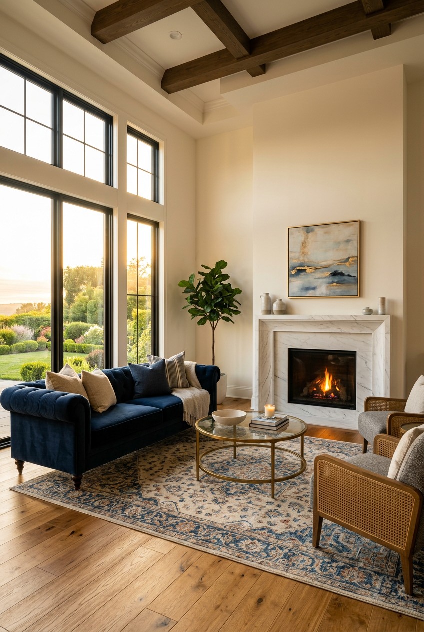 blue living room decor - 20 Blue Living Room Decor for Every Budget