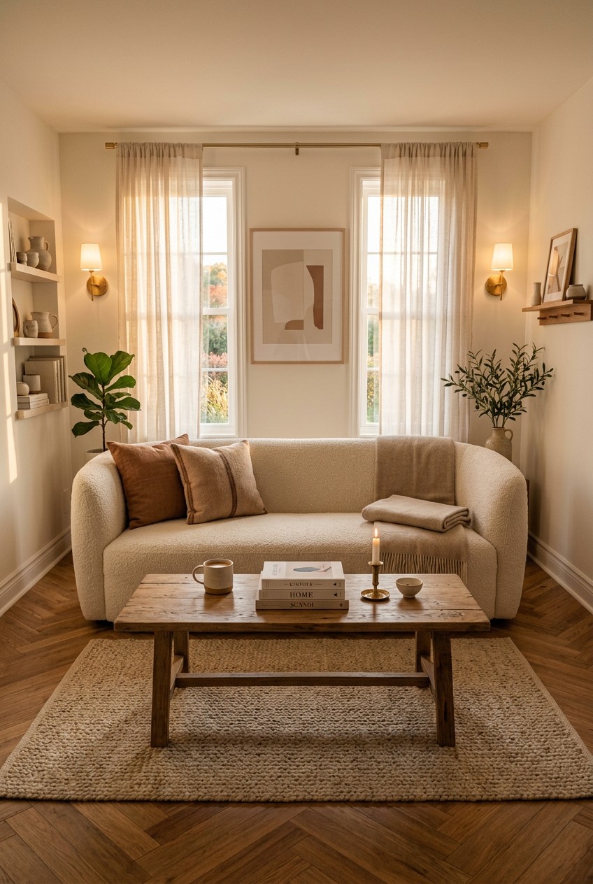cozy small living room - 17 Cozy Small Living Room That Actually Work