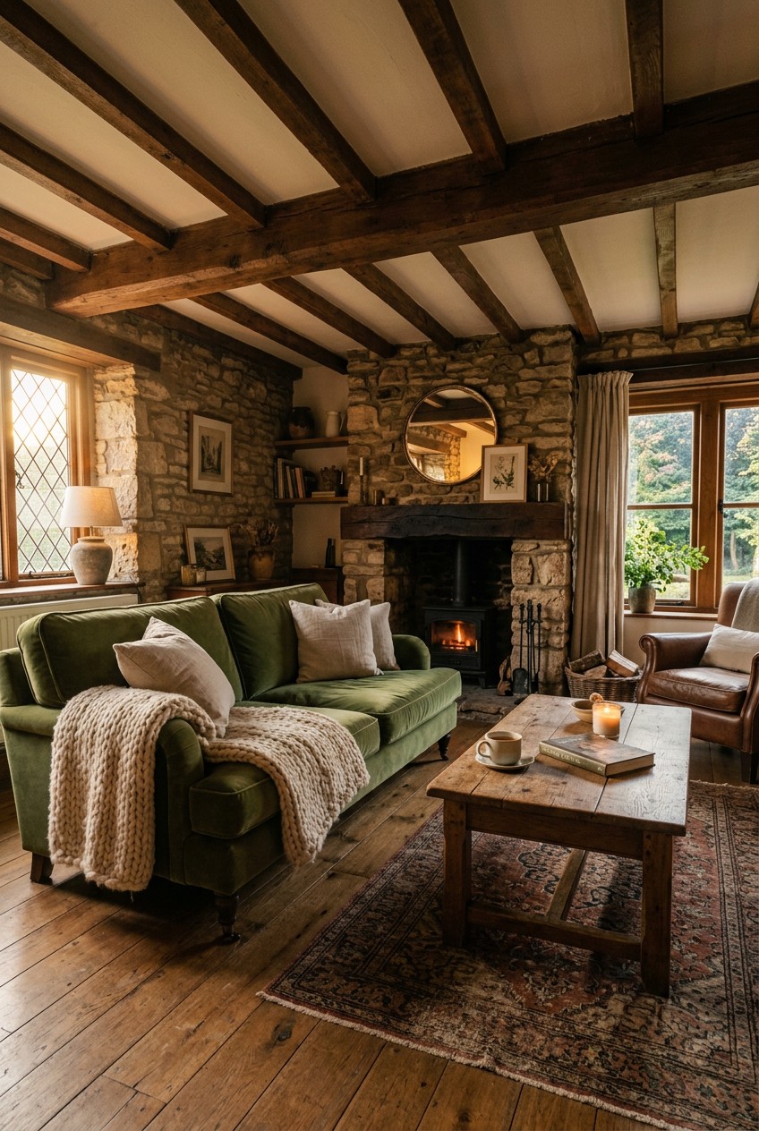 cozy cottage living room - 15 Cozy Cottage Living Room Worth Trying