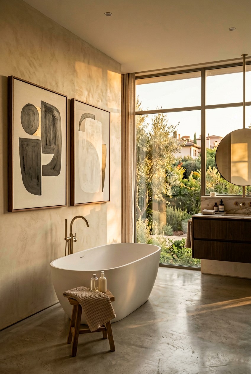 bathroom wall decor ideas - 19 Bathroom Wall Decor Ideas You Need to See