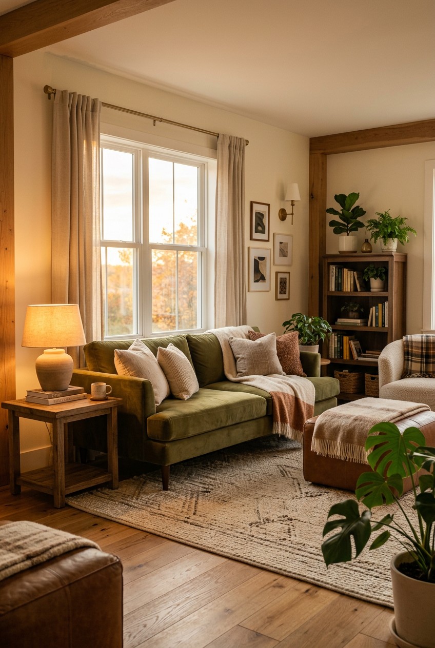 warm cozy living room - 18 Cozy Warm Living Room That Actually Work