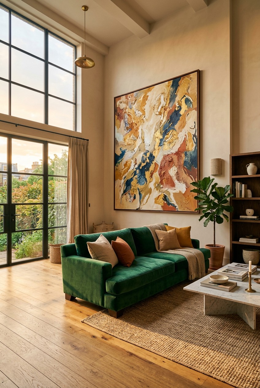 big wall decor living room - 17 Big Wall Decor Living Room You Need to See