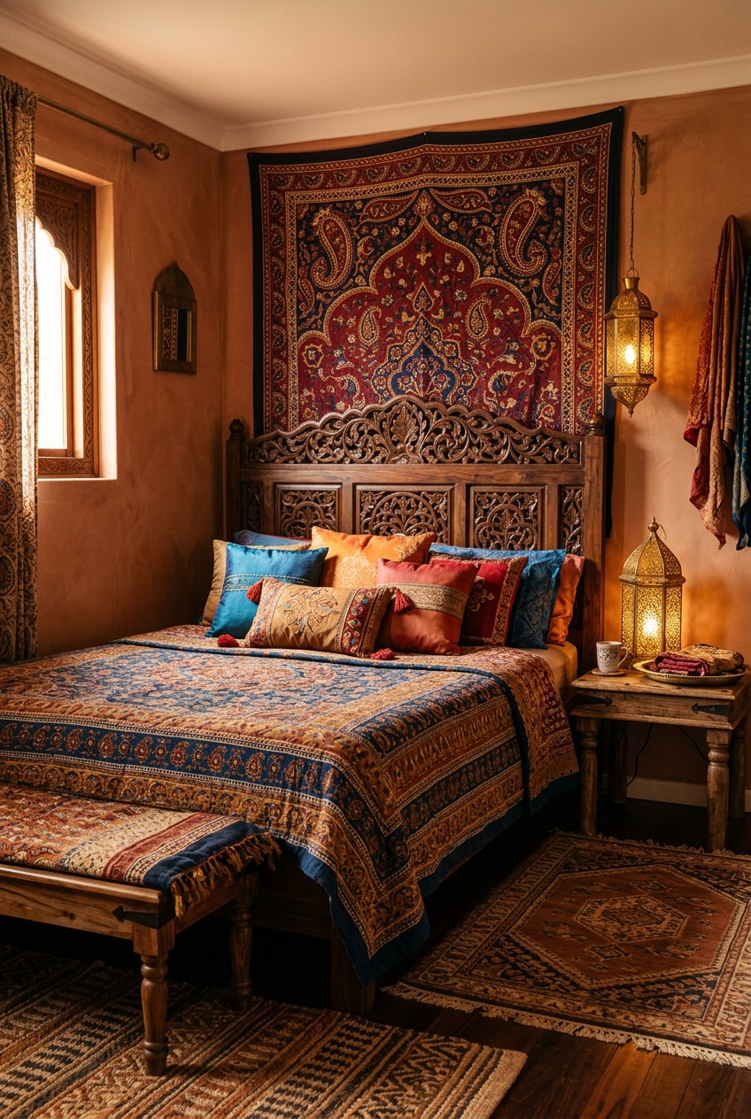 small indian bedroom decor - 15 Small Indian Bedroom Decor That Actually Work