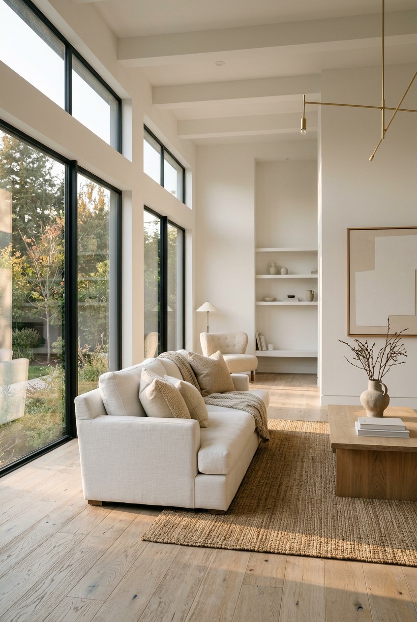 white living room decor - 15 White Living Room Decor That Actually Work