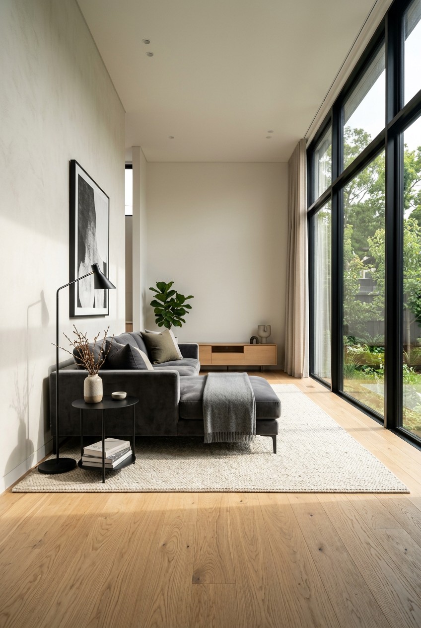 charcoal grey couch living room decor - 17 Charcoal Grey Couch Living Room Decor You Need to See