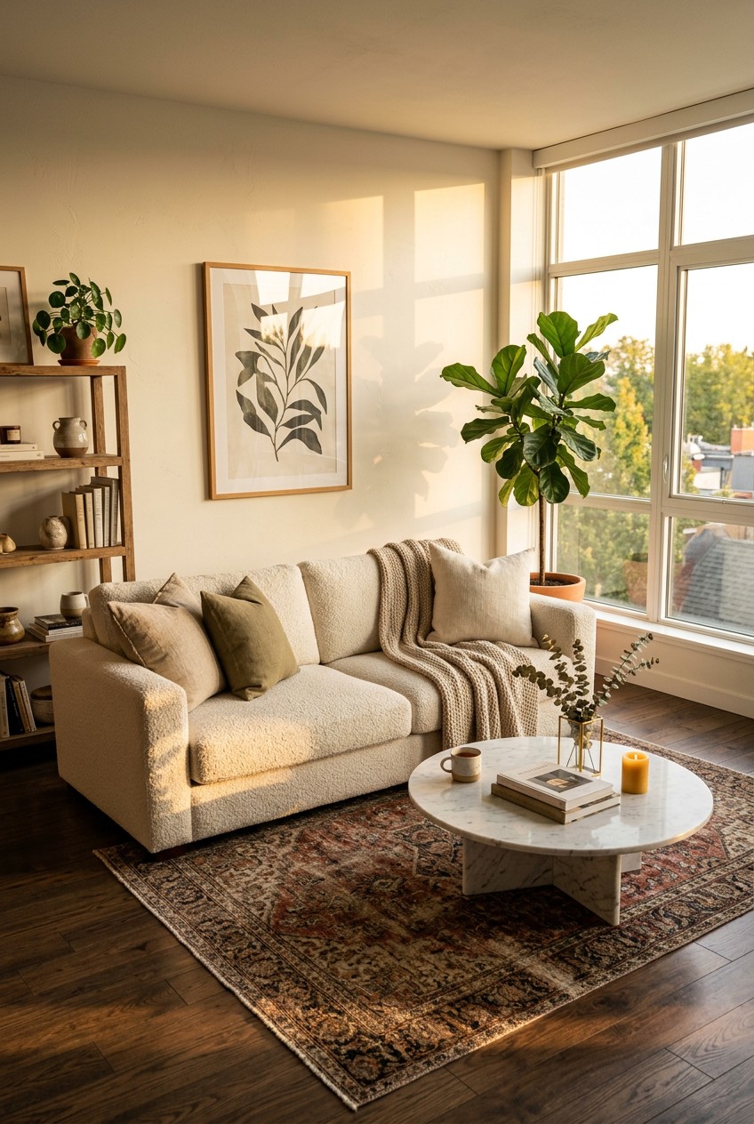 cozy apartment living room - 15 Cozy Apartment Living Room That Actually Work