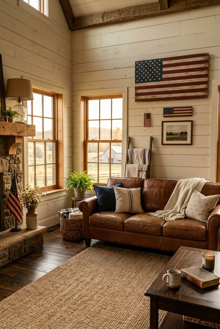 farmhouse patriotic decor - 18 Farmhouse Patriotic Decor That Actually Work