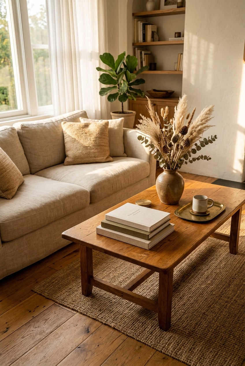 coffee table decor living room - 20 Coffee Table Decor Living Room for Every Budget
