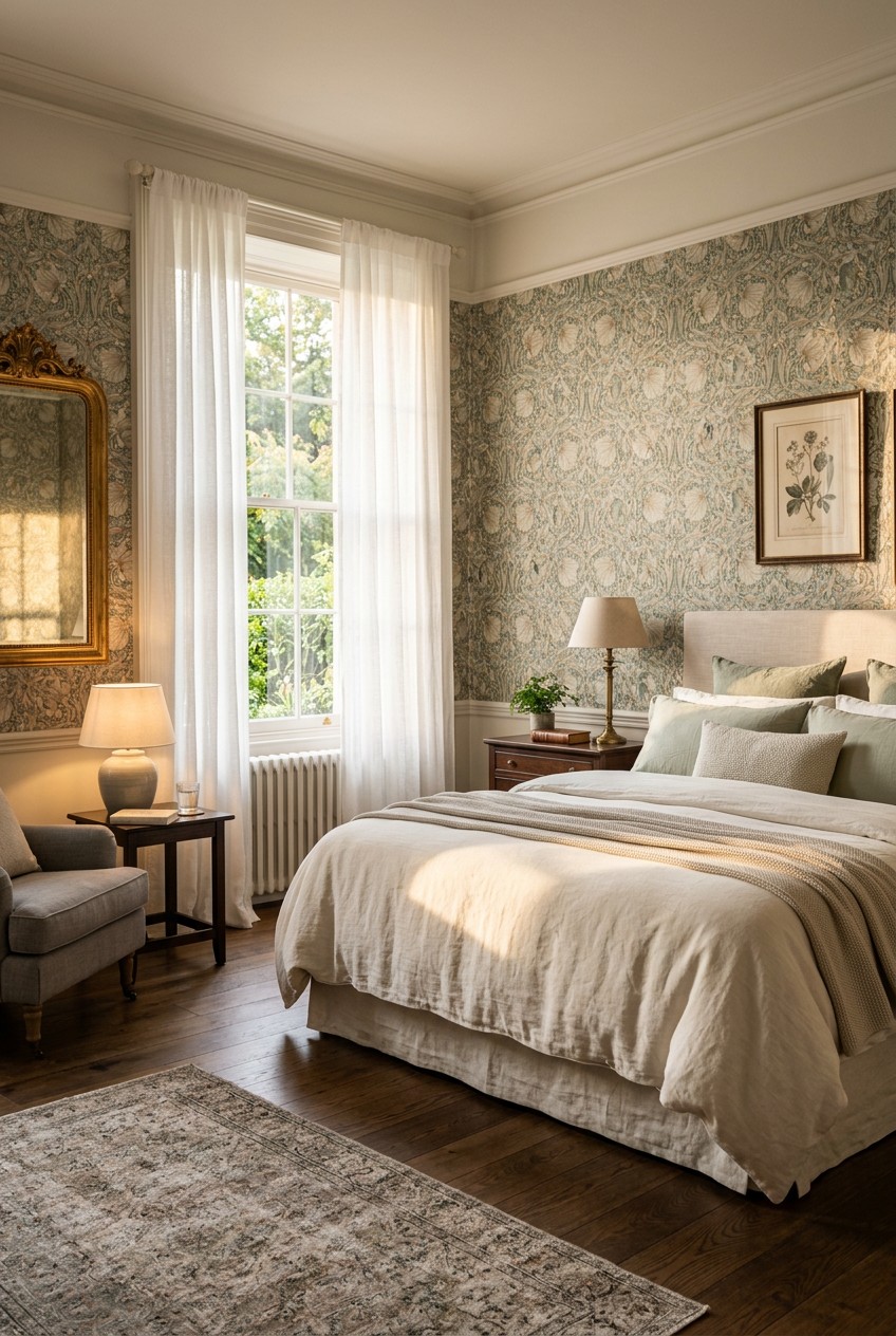 bedroom decor wallpaper - 17 Bedroom Decor Wallpaper That Actually Work