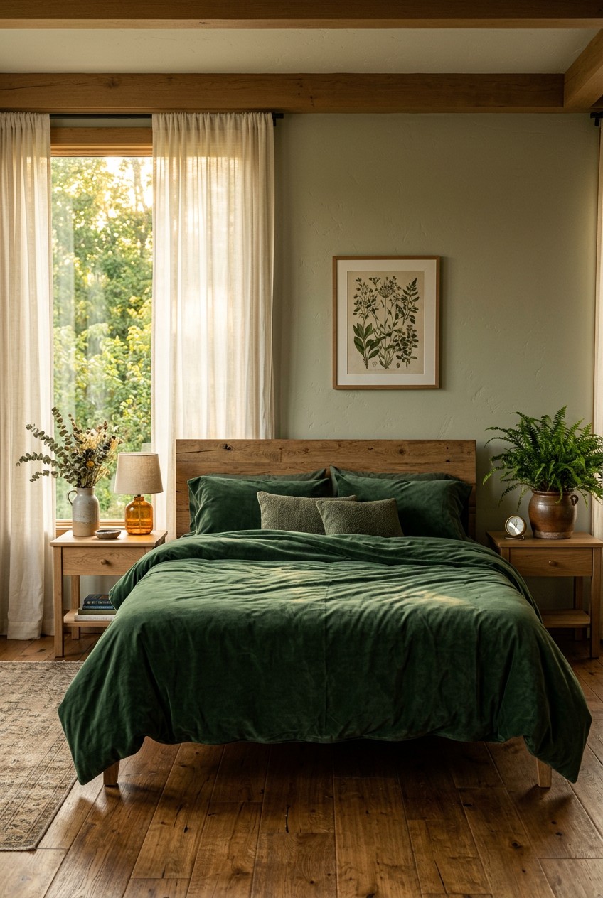 green bedroom decor - 20 Green Bedroom Decor You Need to See