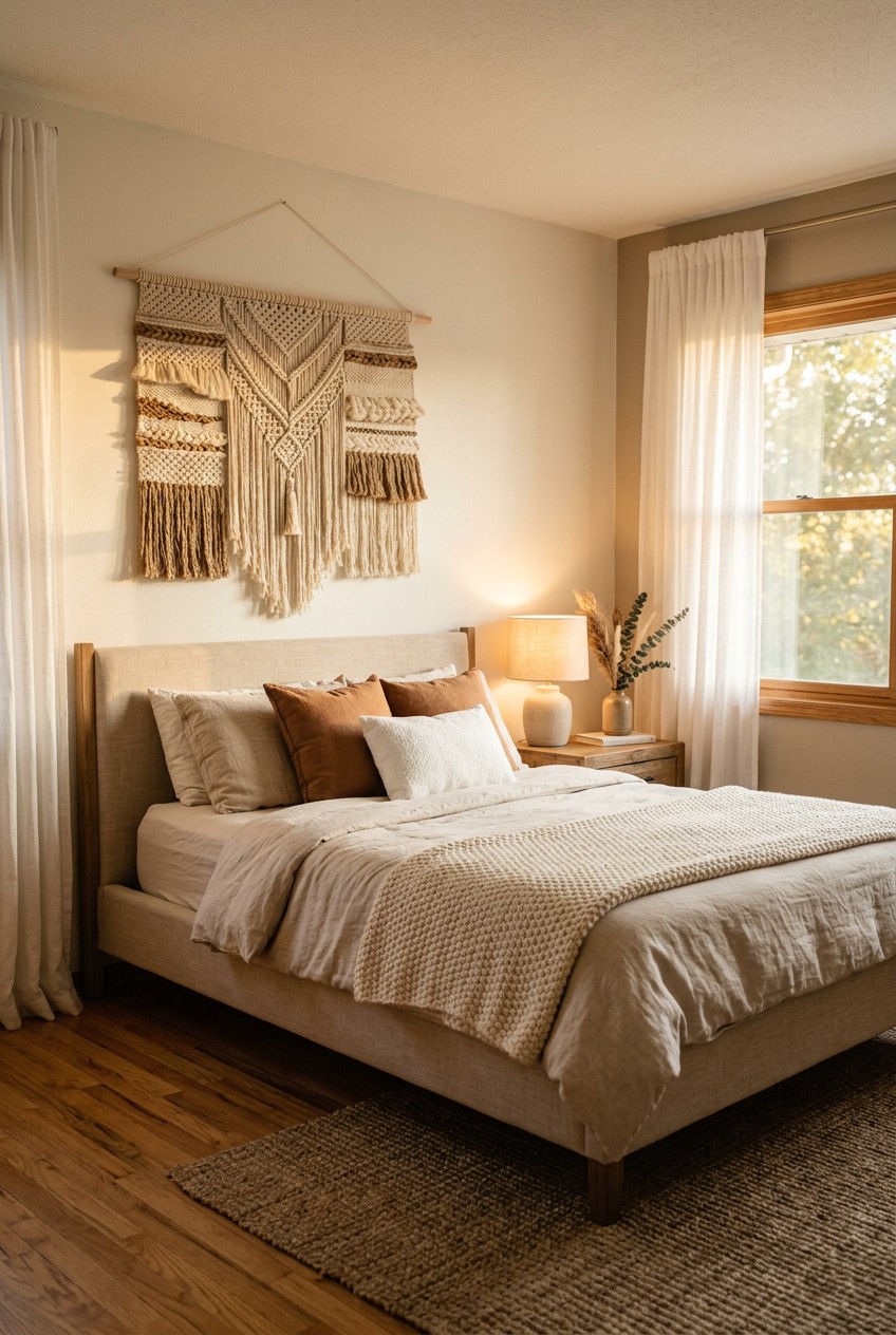 diy wall decor for bedroom - 18 DIY Wall Decor For Bedroom for Every Budget