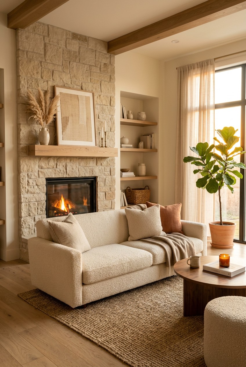 living room inspo modern cozy - 15 Modern Cozy Living Room Inspo That Actually Work