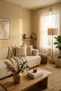 cozy beige living room - 20 Cozy Beige Living Room That Actually Work