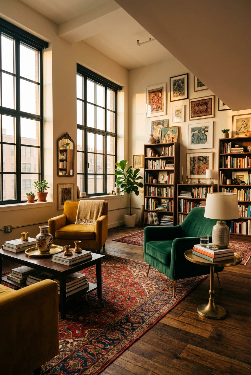 eclectic apartment decor - 19 Eclectic Apartment Decor for Every Budget